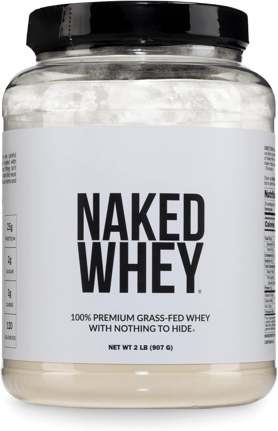 NAKED Whey 100% Grass-Fed Whey Protein Powder